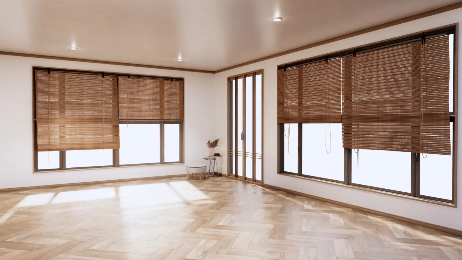 Roller blinds windows