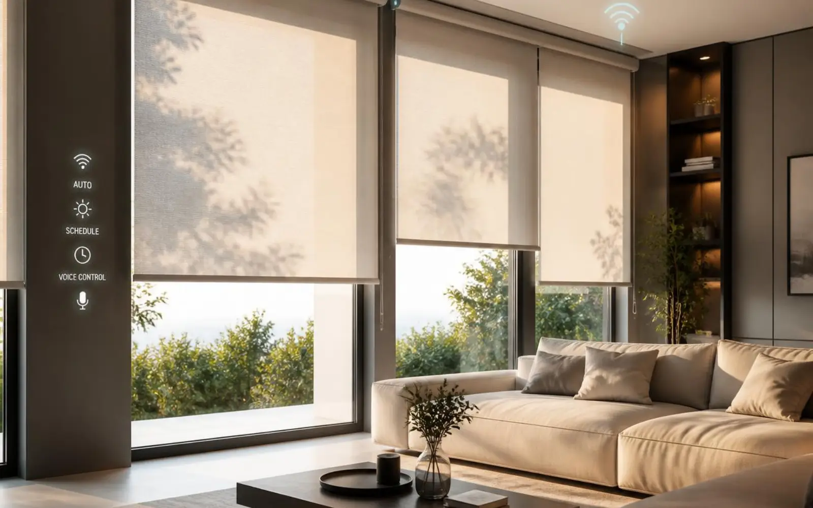 window roller blinds