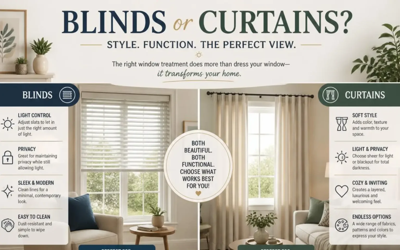 Window Blinds and Curtains